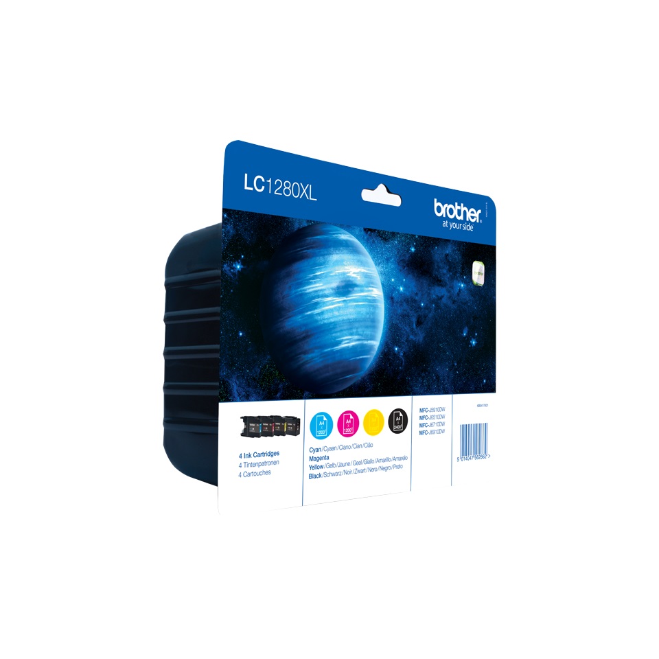 Cartuccia BROTHER originale  LC-1280XLVALBP