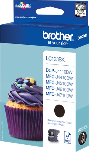 Cartuccia BROTHER originale  LC-123BK