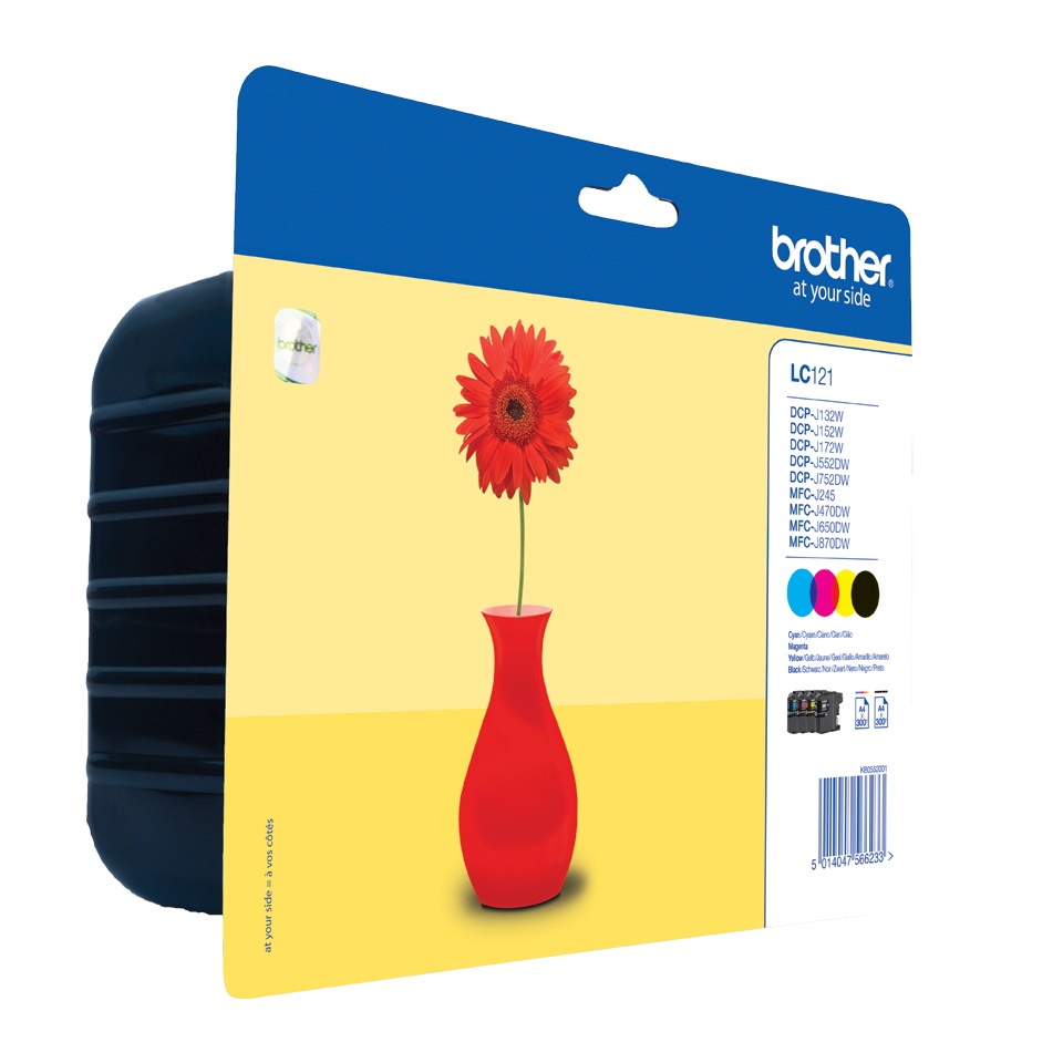 Cartuccia BROTHER originale  LC-121VALBP