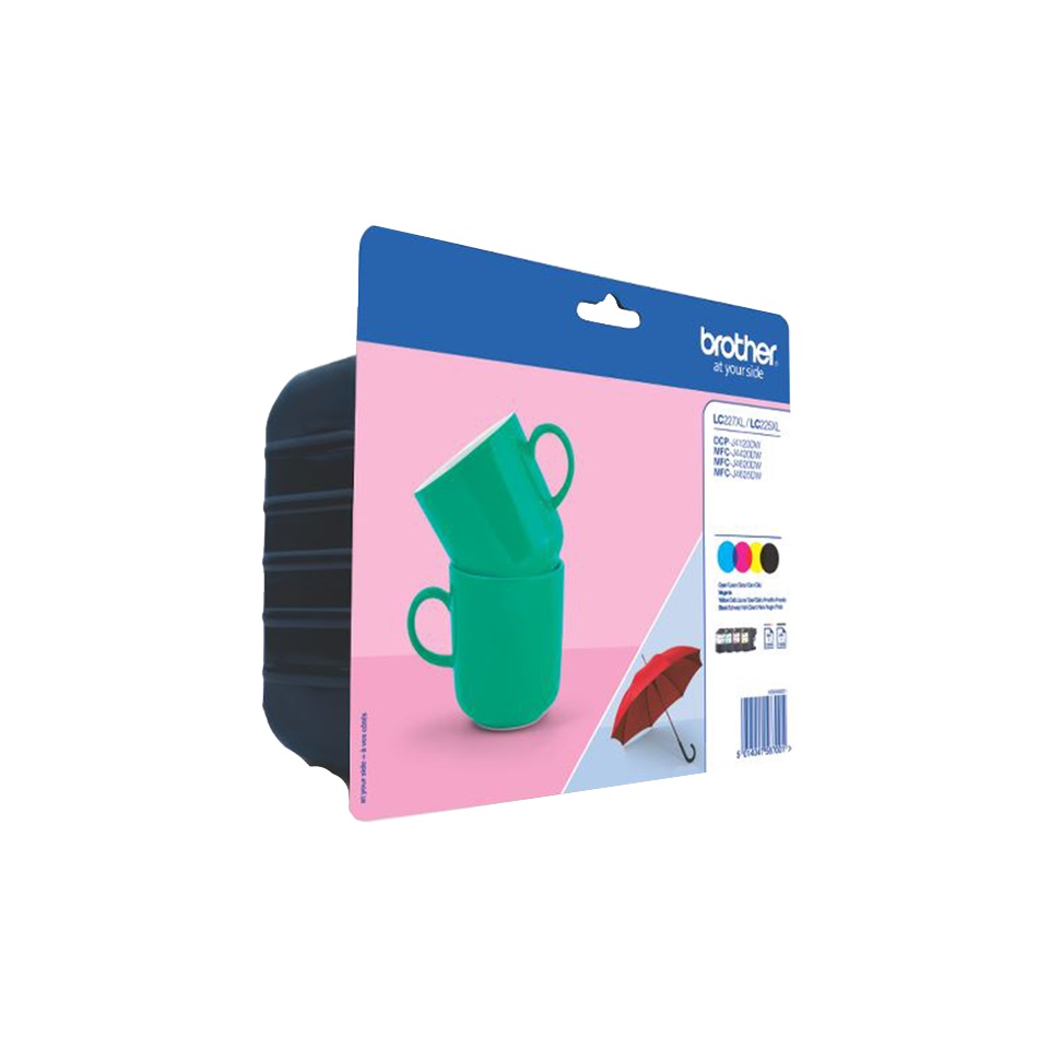 Cartuccia BROTHER originale  LC-227XLVALBP