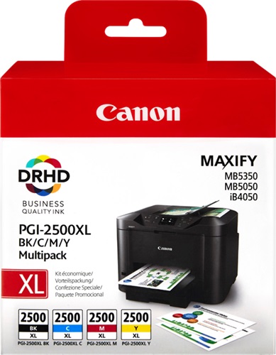 Cartuccia CANON originale  9254B004, PGI-2500XL B/C/M/Y