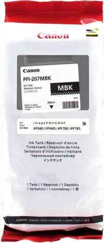 Cartuccia CANON originale  8788B001, PFI-207MBK