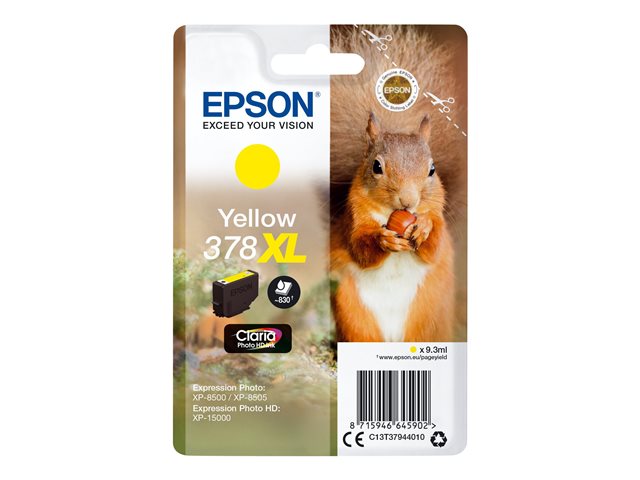 Cartuccia EPSON originale  378XL, C13T37944010
