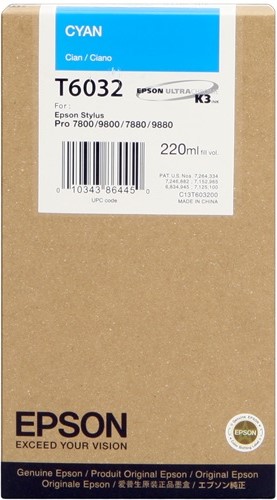 Cartuccia EPSON originale  C13T603200, T6032