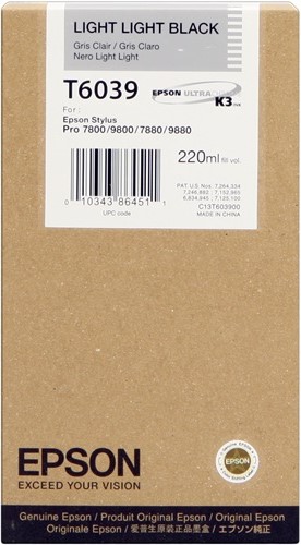 Cartuccia EPSON originale  C13T603900, T6039