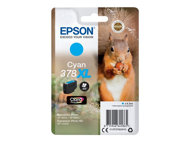 Cartuccia EPSON originale  378XL, C13T37924010