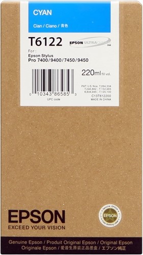 Cartuccia EPSON originale  C13T612200, T6122