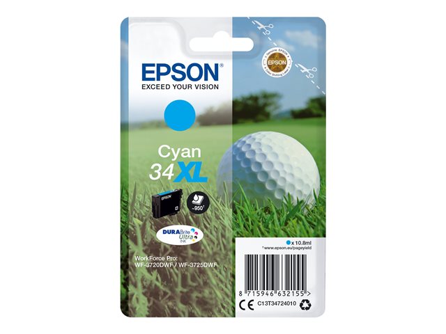 Cartuccia EPSON originale  34XL, C13T34724010