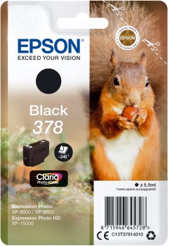 Cartuccia EPSON originale  378, C13T37814010