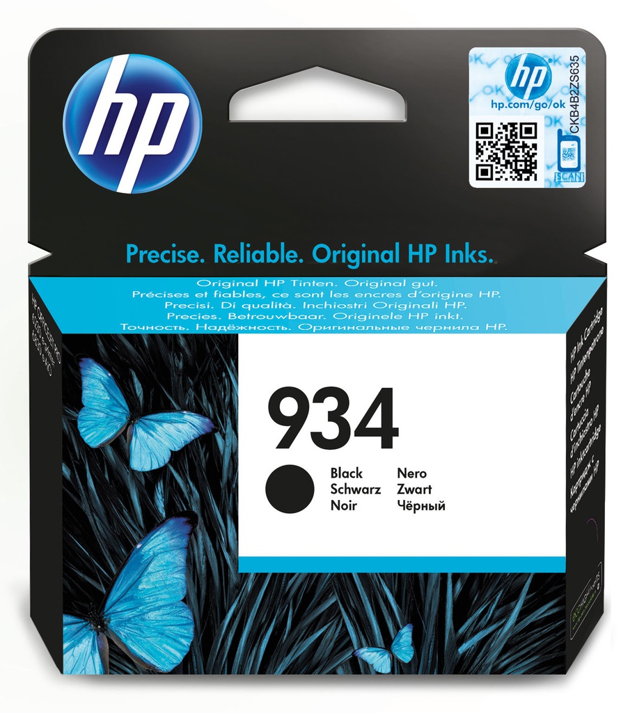 Cartuccia HP originale  934, C2P19A, C2P19AE