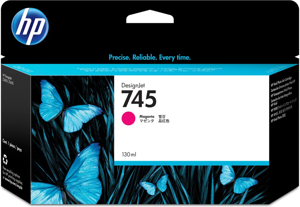 Cartuccia HP originale  745, F9J95A