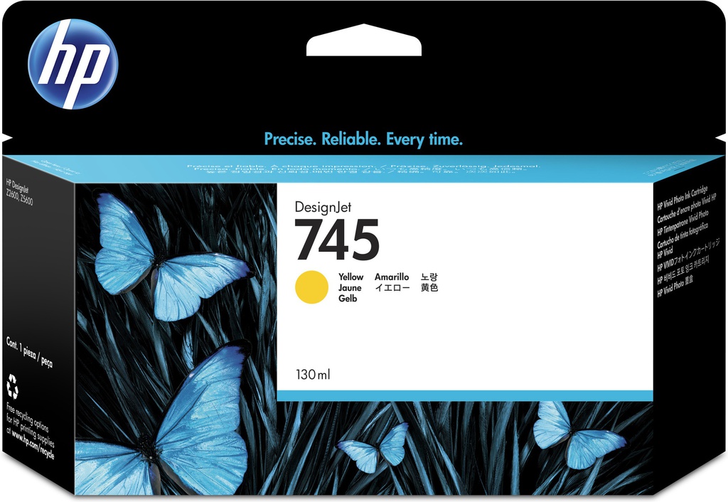 Cartuccia HP originale  745, F9J96A