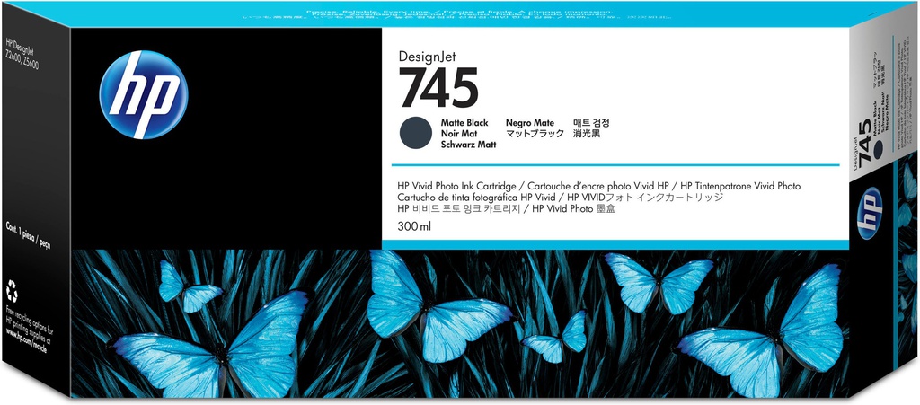 Cartuccia HP originale  745, F9K05A
