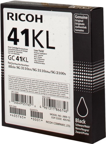 Cartuccia RICOH originale  405765, GC-41KL