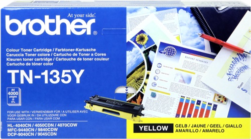 Toner Laser Originale BROTHER  TN-135Y