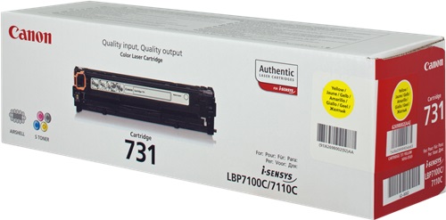 Toner Laser Originale CANON  6269B002, EP-731Y