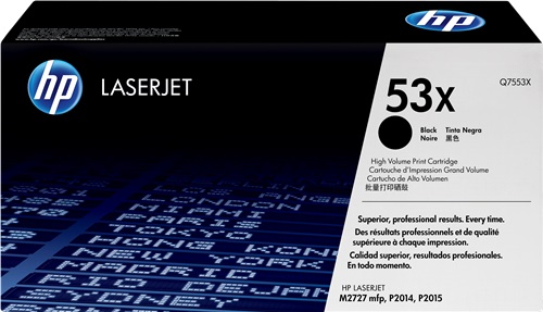 Toner Laser Originale HP  53X, Q7553X