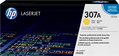 Toner Laser Originale HP  307A, CE742A