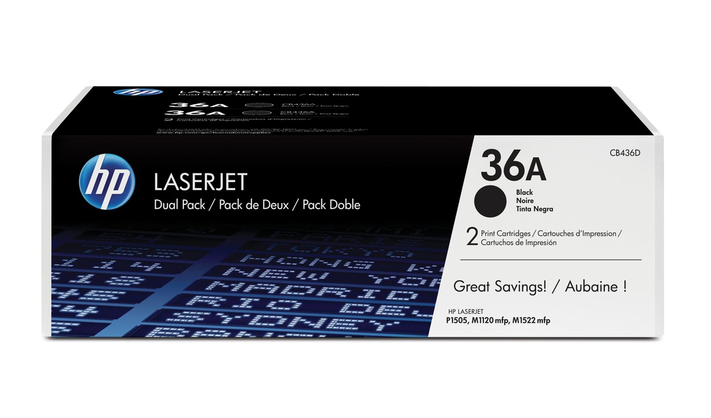Toner Laser Originale HP  36A, CB436AD