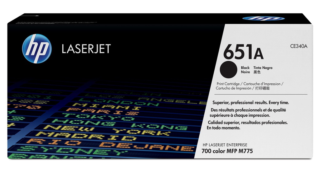 Toner Laser Originale HP  651A, CE340A