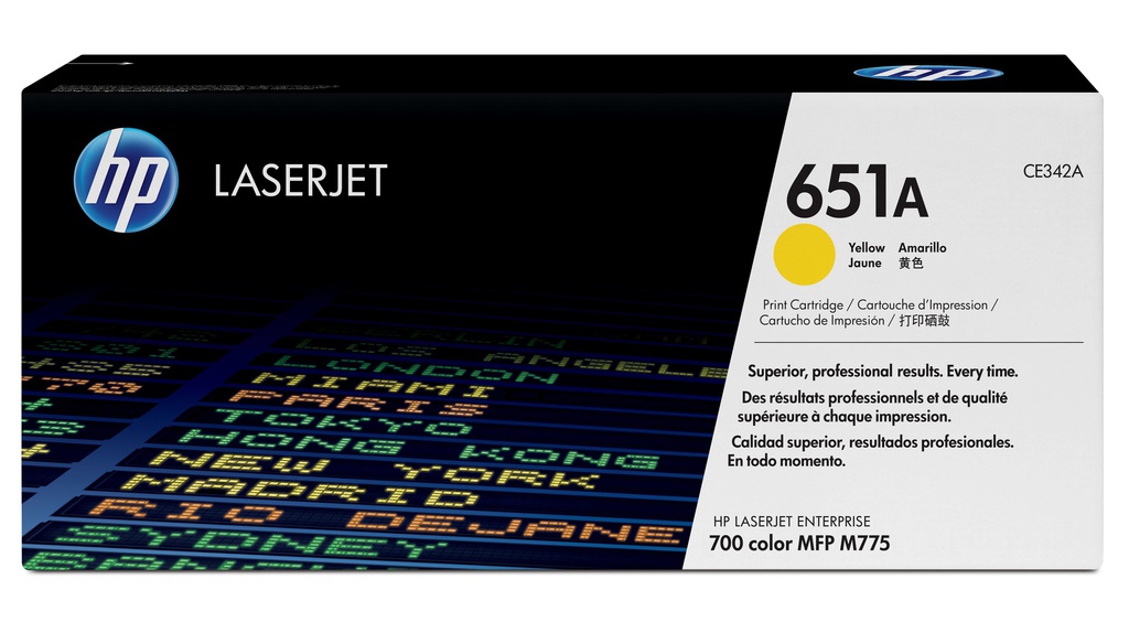 Toner Laser Originale HP  651A, CE342A