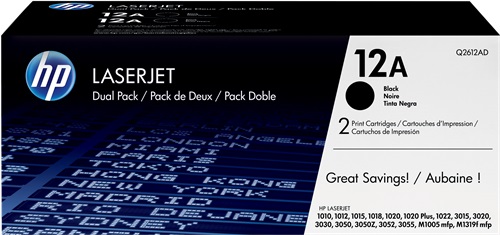 Toner Laser Originale HP  12A, Q2612AD