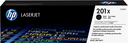 Toner Laser Originale HP  201X, CF400X