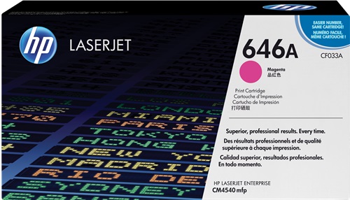 Toner Laser Originale HP  646A, CF033A
