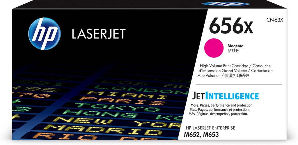Toner Laser Originale HP  656X, CF463X