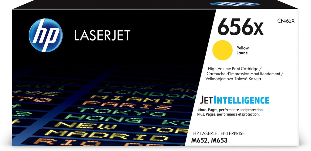 Toner Laser Originale HP  656X, CF462X