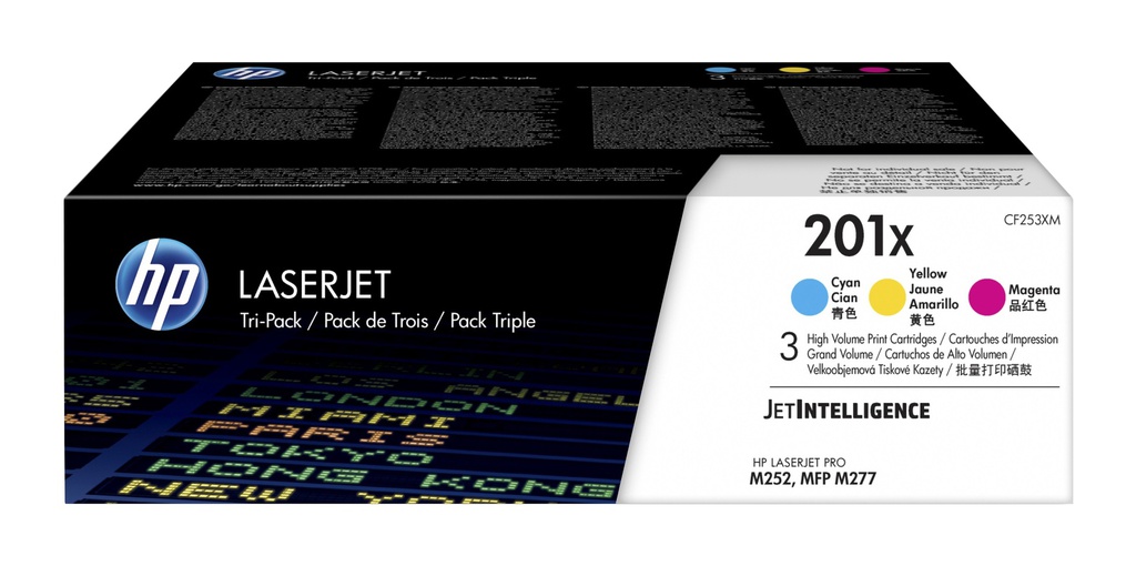 Toner Laser Originale HP  201X, CF253XM