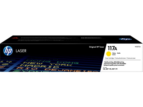 Toner Laser Originale HP  117A, W2072A