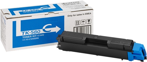 Toner Laser Originale KYOCERA - MITA  1T02KTCNL0, TK-580C