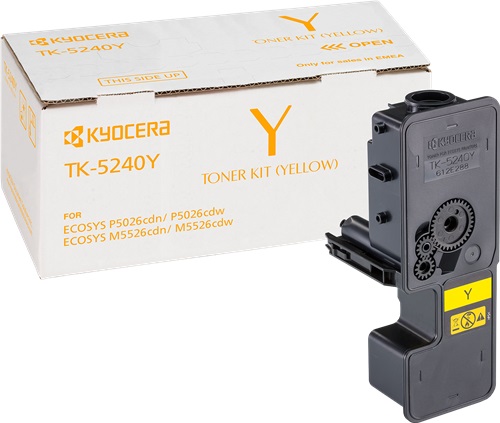 Toner Laser Originale KYOCERA - MITA  1T02R7ANL0, TK-5240Y