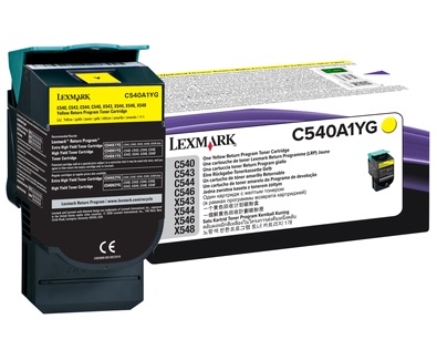 Toner Laser Originale LEXMARK  C540A1YG