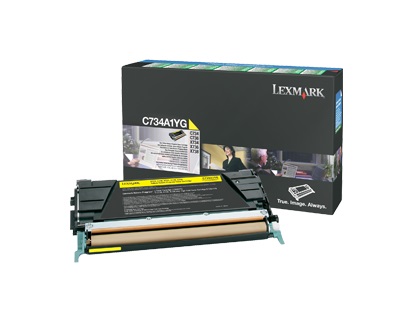 Toner Laser Originale LEXMARK  C734A1YG