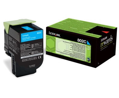 Toner Laser Originale LEXMARK  802C, 80C20C0