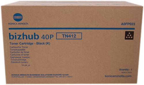 Toner Laser Originale MINOLTA  A0FP023, TN412