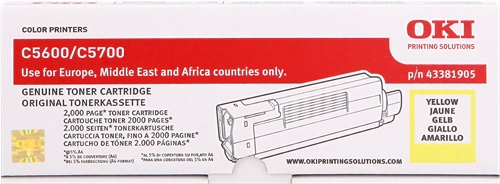 Toner Laser Originale OKI  43381905