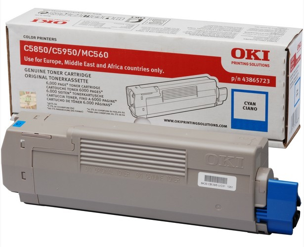 Toner Laser Originale OKI  43865723