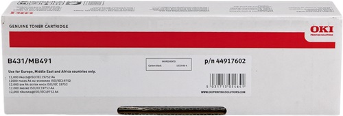 Toner Laser Originale OKI  44917602