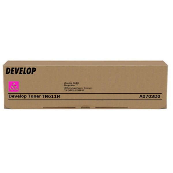 Toner originale DEVELOP  A0703D0, TN-611M