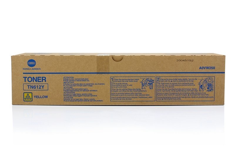 Toner originale MINOLTA  A0VW250, TN612Y