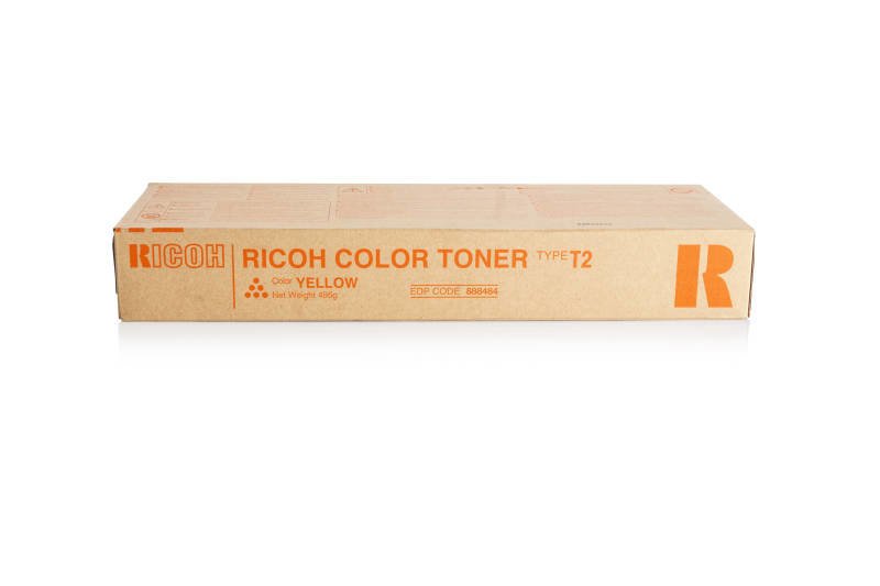 Toner originale RICOH, GESTETNER, NASHUATEC, REX ROTARY, INFOTEC  888484, 888500, 89040156, DT432YLW, K178/G, Type T2