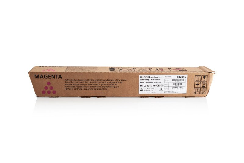 Toner originale RICOH, NASHUATEC  841142, 841426, 841430, 842045, MP C3501E