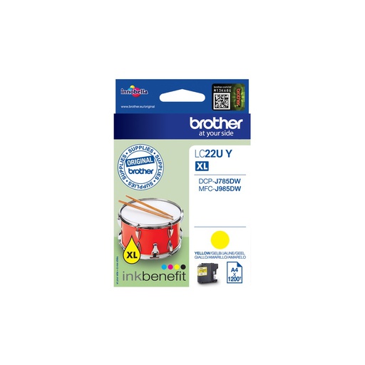 [IO-4603131] Cartuccia BROTHER originale  LC-22UY