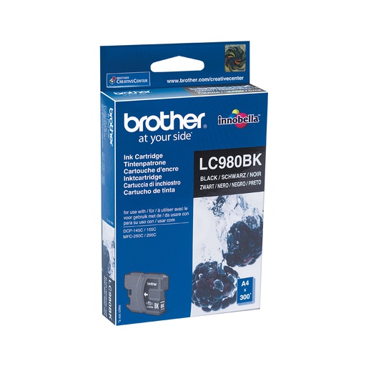 [IO-4606496] Cartuccia BROTHER originale  LC-980BK