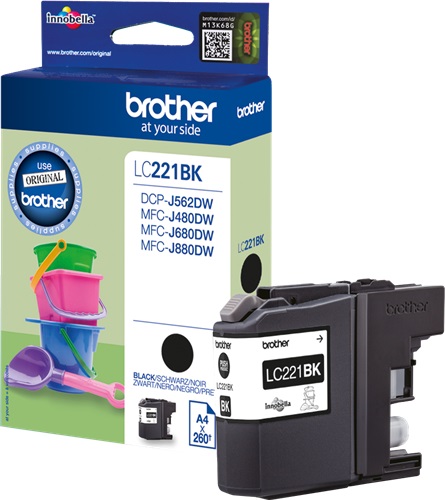[IO-4609614] Cartuccia BROTHER originale  LC-221BK