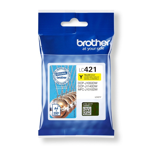 [IO-4605760] Cartuccia BROTHER originale  LC-421Y
