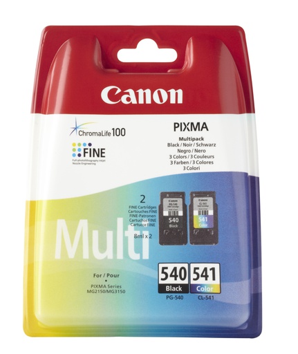 [IO-4607410] Cartuccia CANON originale  5225B006, PG-540B+CL-541C